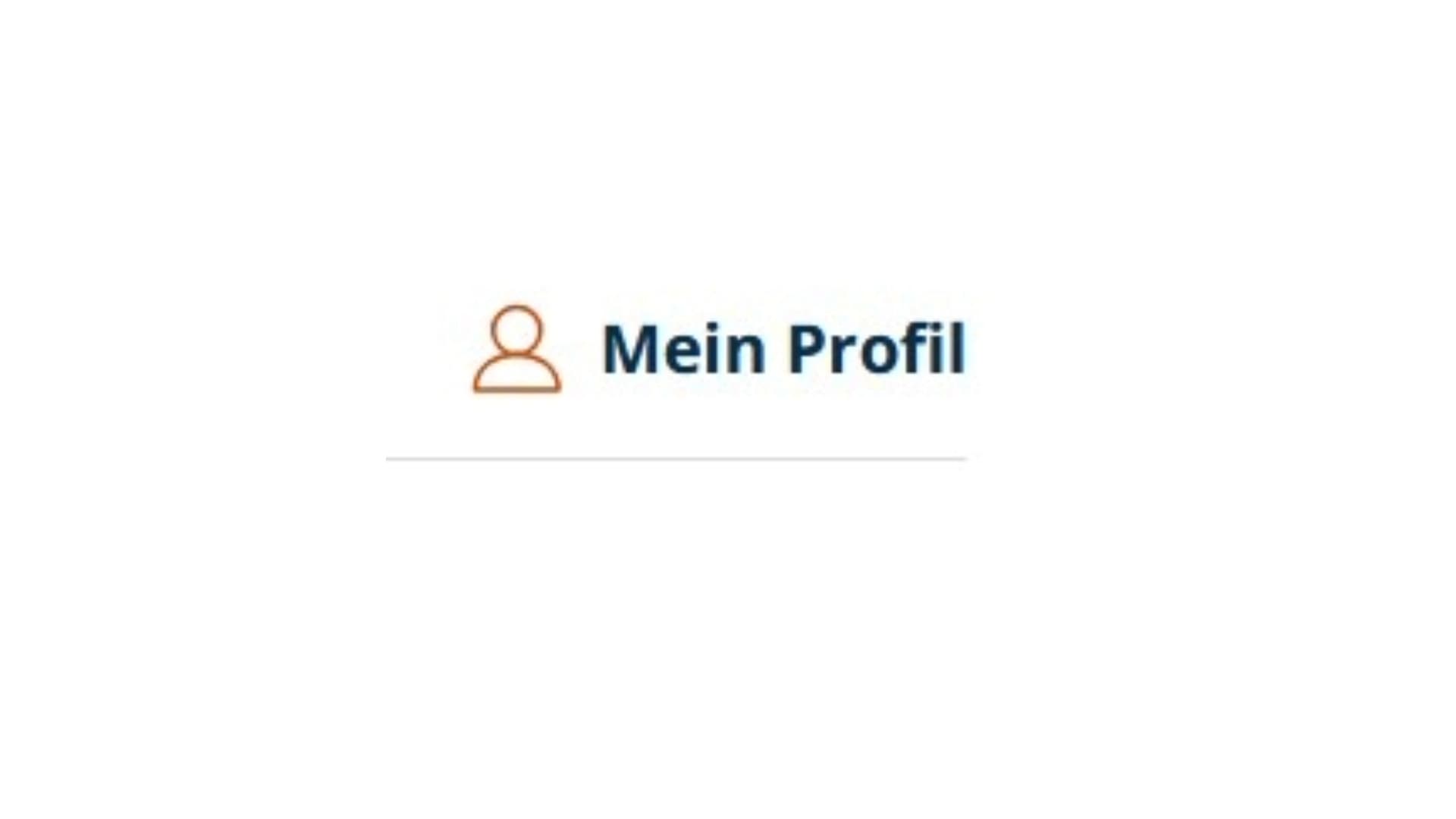 Mein Profil